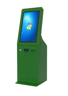 A máquina do distribuidor de dinheiro do depósito da cédula de CDM retira o pagamento do ATM do reciclador