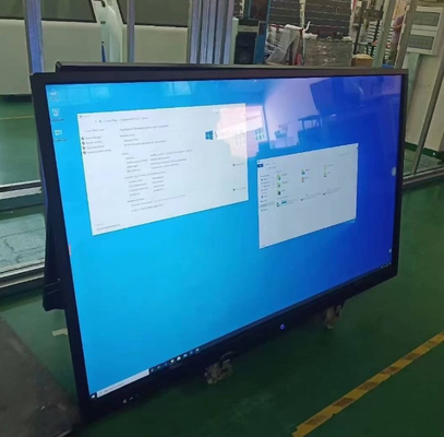 Sala de aula esperta Digital eletrônica Whiteboard interativo 86 da exposição do LCD 100 polegadas
