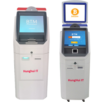 Quiosque de BTM CPI BNR Bitcoin ATM, máquina do pagamento de um auto de 21,5 polegadas