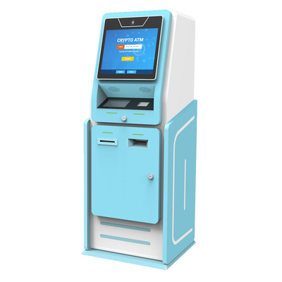 Quiosque Floorstanding de Bitcoin ATM Cryptocurrency do écran sensível do shopping