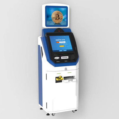 Máquina em dois sentidos do banco de Bitcoin do serviço do auto da carteira do apoio BTC
