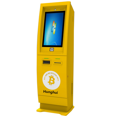 Troca ATM de Cryptocurrency da máquina do caixa de Bitcoin do serviço do auto do ODM 21.5inch do OEM