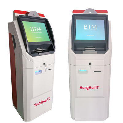 Máquina do quiosque do tela táctil de ATMs do pagamento 17/19 relação da polegada RS232