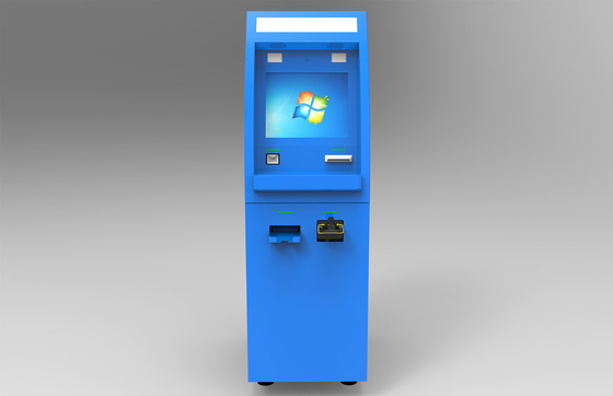 Depósito de dinheiro e máquina de Bitcoin ATM do aceitante do dinheiro para prédios de escritórios