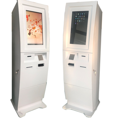 Máquina cripto do pagamento do serviço do auto do Atm da moeda da maneira do aeroporto 21.5inch 2