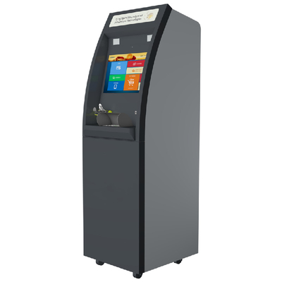 do fechamento seguro do cofre-forte de 5~8mm toque capacitivo esperto da máquina de faturamento do quiosque do ATM do banco