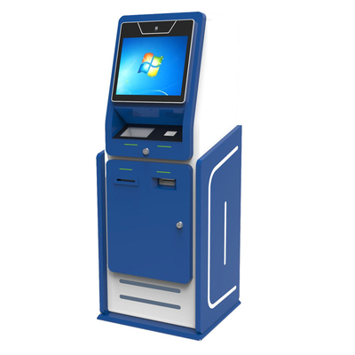 quiosque de 17inch Bitcoin ATM com o varredor da identificação do passaporte