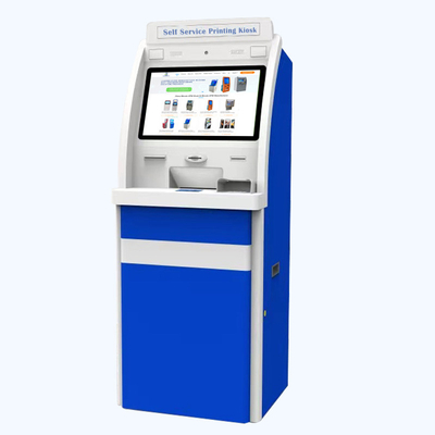 A4 terminal interativo da máquina do ATM do banco da impressão do documento laser