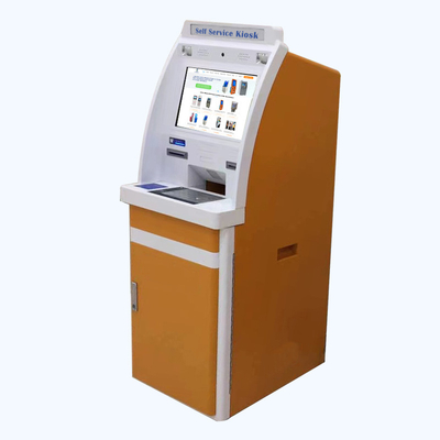 A4 terminal interativo da máquina do ATM do banco da impressão do documento laser