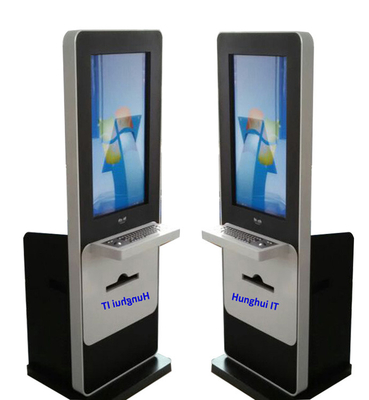 Quiosque automático da impressão do documento da máquina A4 do ATM do banco 32inch