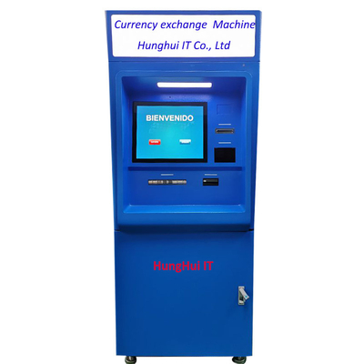 Máquina do Atm da troca de moeda do quiosque da troca de divisa estrageira do ósmio Windows10