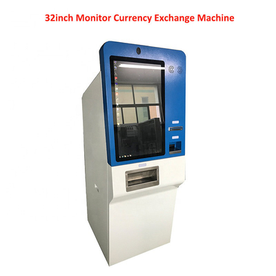 Máquina do Atm da troca de moeda do quiosque da troca de divisa estrageira do ósmio Windows10