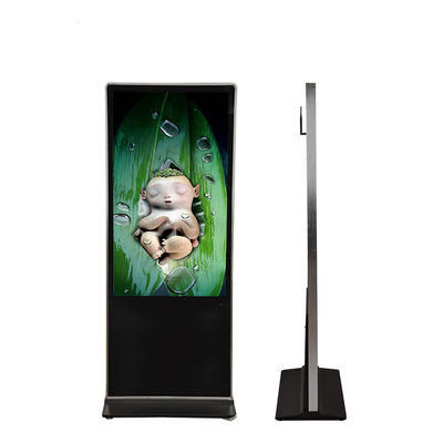 Wifi 4g LCD vertical que anuncia o Signage de Digitas do tela táctil da exposição 4k ultra Hd