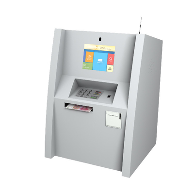 Tabletop/máquina fixada na parede de 10inch mini ATM com distribuidor de dinheiro