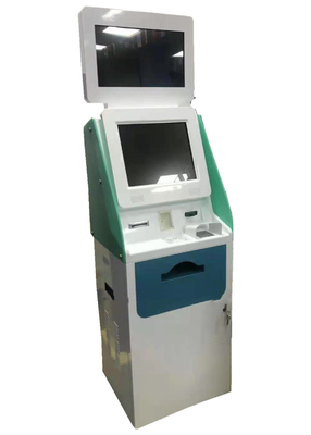 Máquina dupla do quiosque do pagamento do serviço do auto da tela do ODM do OEM